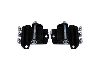 [12081-6] MOTOR MOUNT PADS- SMALL BLK CHEVY