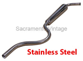 [00390-00] MUFFLER STAINLESS STEEL