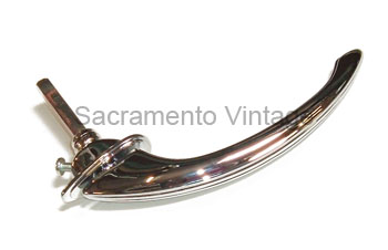 [06390-20] OUTSIDE DOOR HANDLE- CHROME PASSENGER 1940