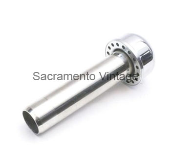 [17143-1] OIL FILLER TUBE ONLY-  STAINLESS 1949-53 FOR STOCK INTAKE 1-3/8"