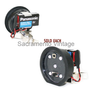 [03950] OIL LAMP L.E.D. LIGHT INSERT- USES 9V INTERNAL BATTERY - 6/9/12 VOLT  1915-27 