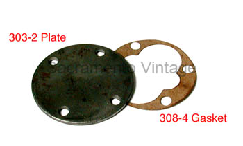 [00303-2] OIL PUMP BOTTOM PLATE 1928-31