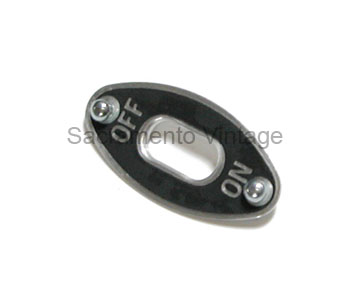 [05956-2] ON-OFF SWITCH PLATE 1935-36