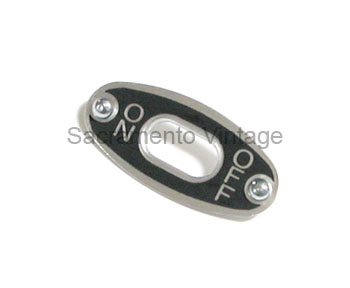 [05956-3] ON-OFF SWITCH PLATE 1938-39