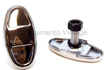 [01121-0] OUTER BUMPER CLAMP- THIN W/ STAINLESS COVER - NOT PAINTED USA