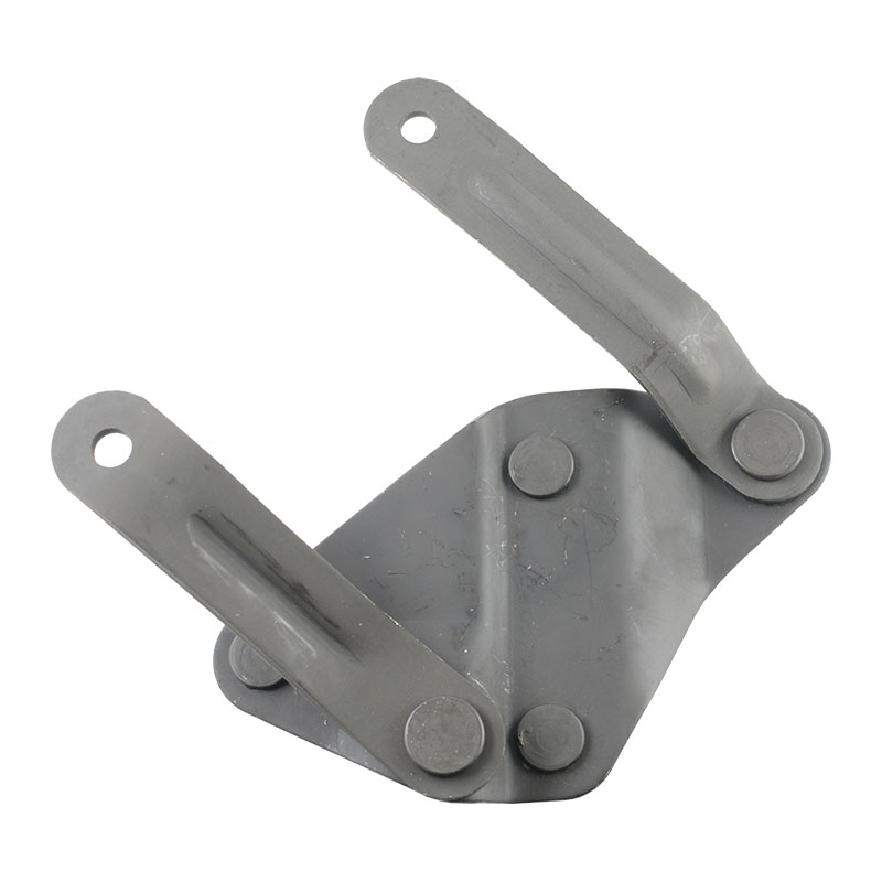 [08168-10-1] OUTER HOOD HINGE SIDE PLATE RH 1948-52 F1-F6 PLATE W/ 2 ARMS
