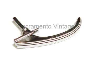 [06390-22] OUTSIDE DOOR HANDLE- CHROME PASSENGER 1941