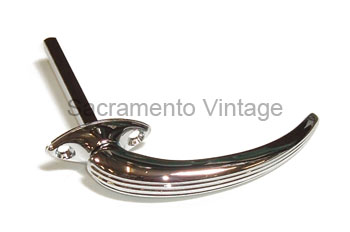 [06390-17] OUTSIDE DOOR HANDLE- CHROME PASSENGER 1937