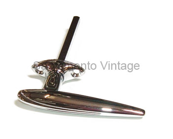 [06390-15-1] OUTSIDE DOOR HANDLE- CHROME  1936 STD 'STRAIGHT' HANDLE