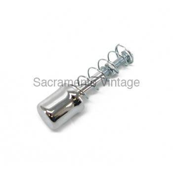 [498565] OUTSIDE HANDLE BUTTON AND SPRING 1950-51