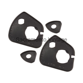 [498564] OUTSIDE HANDLE PADS- CAR 1950-51 EXCEPT WAGON SET OF 4