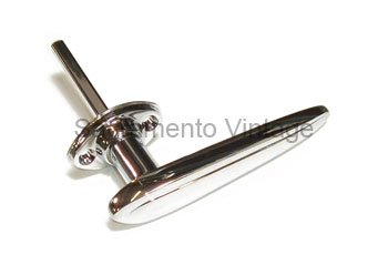 [06390-5] OUTSIDE DOOR HANDLE- CHROME - 'STRAIGHT' 1935-36 PICKUP