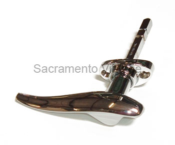[06390-1] OUTSIDE DOOR HANDLE- LEFT CHROME 1932