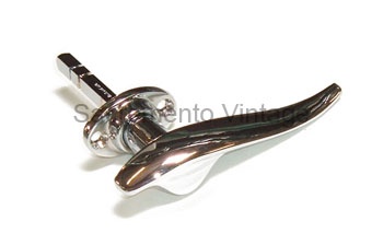 [06390-3] OUTSIDE DOOR HANDLE- CHROME LEFT 1933-34