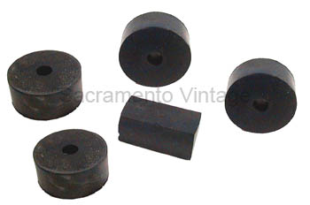 [00190-2] PAD SET ONLY FOR FLOAT-A-MOTOR KIT- 4 ROUND AND 1  BLOCK FOR THE TRANSMISSION