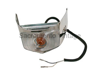 [07916-3] PARKING LAMP ASSEMBLY STAINLESS 1955