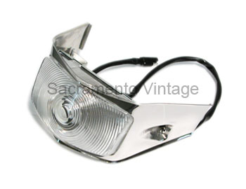 [07916-4] PARKING LAMP ASSEMBLY STAINLESS 1956