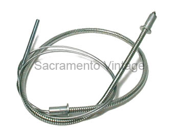 [07077-2] PARKING BRAKE CABLE 1957-60 82 1/2 LONG FRONT 110 INCH WB
