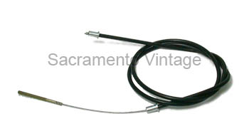 [07077-1] PARKING BRAKE CABLE W 118IN 1957-60