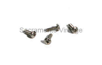 [07928-6] PARKING LAMP LENS SCREWS stainless 65-66