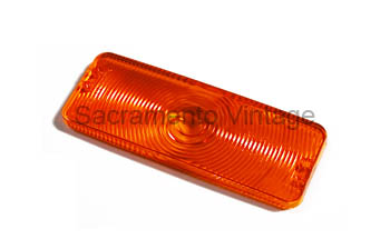 [07919-3-A] PARKING LAMP LENS- amber 1965-66