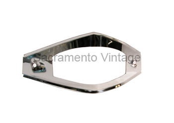 [07920-0] PARKING LAMP RIM STAINLESS 1953-54