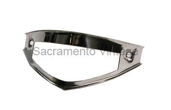 [07920-5] PARKING LAMP RIM- STAINLESS 51-52