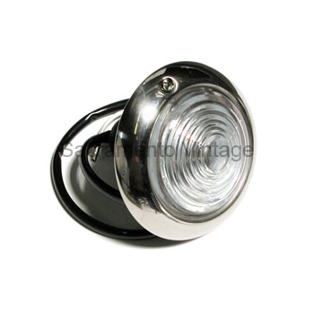 [06072-9] PARKING LAMP / TURN SIGNAL - CLEAR 1947-48 PASSENGER / 1942-47 PU 12V  2 WIRE