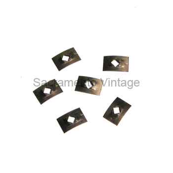 [06070-1] PARKING LENS RETAINER CLIPS (6) 1940-41
