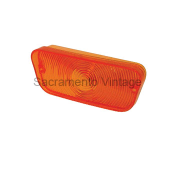 [207918-1] PARKING LIGHT LENS L.H 1967-69 AMBER