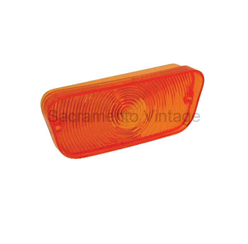 [207918] PARKING LIGHT LENS R.H 1967-69 AMBER