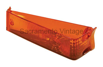 [207919] PARKING LIGHT LENS R.H AMBER 1970-72
