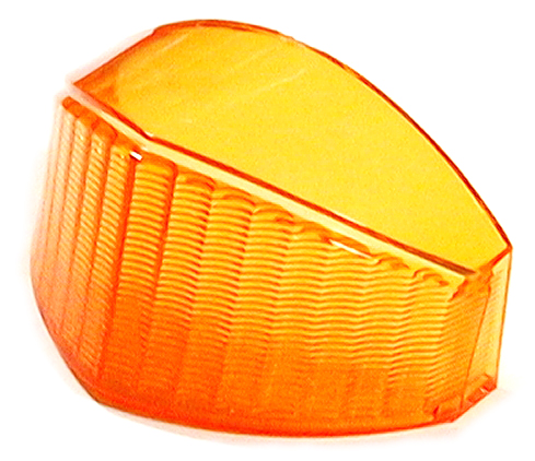 [07918-A] PARKING LIGHT LENS AMBER 1953-54