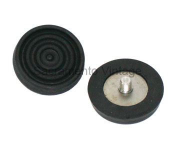 [05286-3] PEDAL PADS- CLUTCH & BRAKE 1941-56