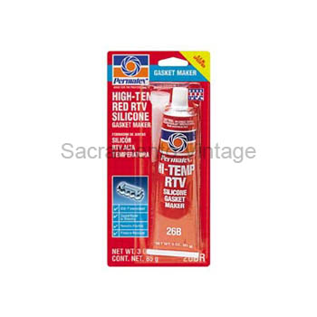[00205-8] PERMATEX- Red Silicone Sealer