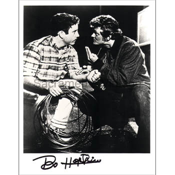 [09710-12] PHOTO- Bo Hopkins 8 x 10 black& white Autographed