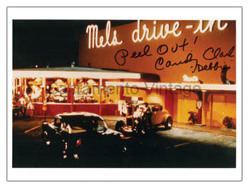 [09710-9-8] PHOTO- MELS DRIVE IN color Candy Clark