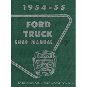 [09259] PICK-UP SHOP MANUAL 1954-55