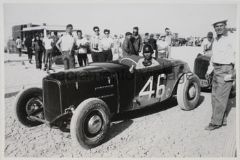 [01932-2-2] PICTURE- DRY LAKES 1932 ROADSTER