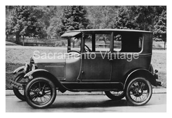 [01926,27-T-38] PICTURE-2-DOOR,SIDE VIEW 1926-27