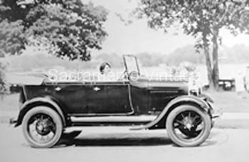 [01928-29-3] PICTURE-4-DOOR PHAETON 1928-29