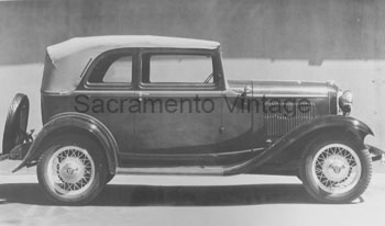[01932-23] PICTURE-B-400 CONVERTIBLE SEDAN 1932