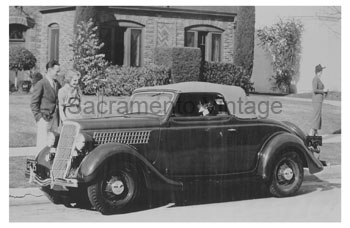 [01935-15] PICTURE-CABRIOLET,3/4 F/V 1935