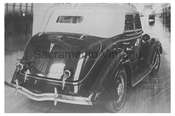 [01936-31] PICTURE-CONVERTIBLE SEDAN,REARVIEW