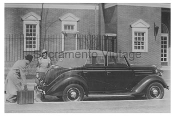 [01936-32] PICTURE-CONVERTIBLE SEDAN,SIDEVIEW