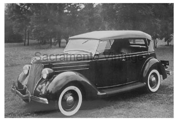 [01936-3] PICTURE-PHAETON, TOP UP 1936