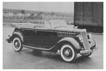 [01935-4] PICTURE-PHAETON,3/4 F/V T/D 1935