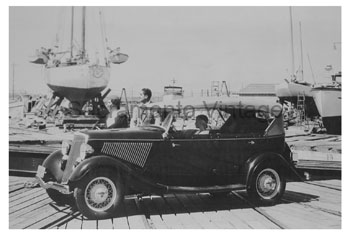 [01934-4] PICTURE-PHAETON,3/4 F/VIEW 1934