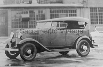 [01932-8] PICTURE-PHAETON,3/4 FT.T/U 1932