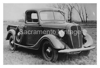 [01937-14] PICTURE-PICKUP,FRONT VIEW 1937